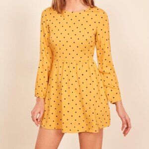 Reformation Angie Long Sleeve Dress - brand new, never worn